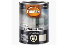 Краска для защиты древесины Extreme One белый (0,9л) Pinotex 