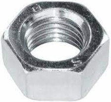Гайка М10 DIN934 шестигранная класс прочности 8,8