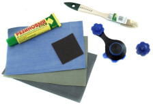 Аптечка для ремонта резиновых лодок с клапаном УФА 96254