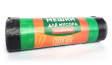 Мешки для мусора 30л 30шт СТАНДАРТНЫЕ Домашний сундук ДС-146