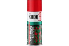 Грунт-эмаль аэрозольная по ржавчине RAL 3020 красная 520 мл KUDO