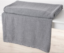 Плед лен рис 1 цв 333 200х210 Орша