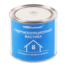 Мастика битумная гидроизоляционная (2л/1,8кг) Bitumast