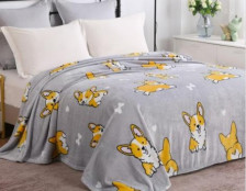 Плед 150х200 велсофт в чемодане Cleo California 150/201-pf