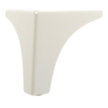 Опора металлическая регулируемая Флоренс 100мм белый мат