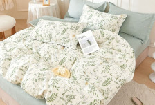 КПБ сатин набивной Satin de Luxe 1087-SK 50х70+70х70 Дуэт Cleo