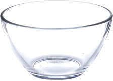 Салатник стеклянный Гладкий Латук 18,5см С1326