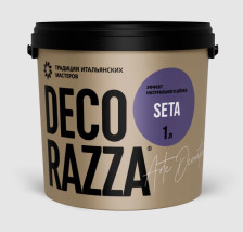 Покрытие декоративное Seta Argento ST 001 (1 кг) Decorazza