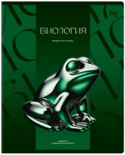 Тетрадь предметная 48 л BG Темное стекло Биология