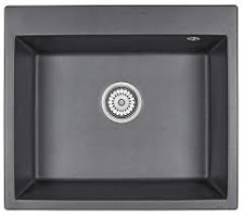 Мойка 600х520 искусственный камень шварц GR-6001