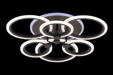 Люстра SR 3009/3+3B BK/RGB Ø610 x H130 144W 108W+18W RGB  3000-6000K