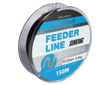 Леска фидерная Nautilus Feeder sinking150м 0,22мм, 4,6кг 302 478