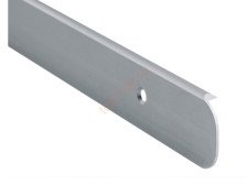 Планка торцевая 28 хром матовый Скиф универсальная