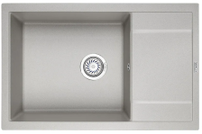 Мойка 780х500 искусственный камень базальт GR-7805