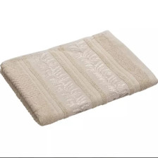 Полотенце махровое Шиповник Sonnet 50х85 см бежевый