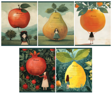 Тетрадь 24 л клетка BG Летний сад