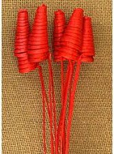Ветки декор Cane Cone 62-65cм 6шт красные