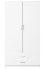 Шкаф 2-х дверный 1200 Белый жемчуг/Белый жемчуг