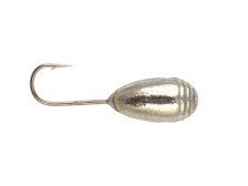 Мормышка вольфрамовая DS Fishing Капля спортивная d-2.5, 0.26гр (5522,2) цвет серебро