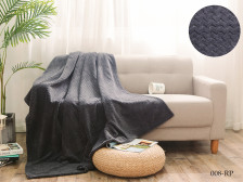 Плед велсофт Royal plush 200х220 Cleo 008-RP