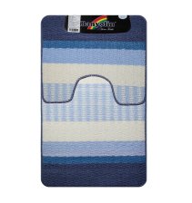 Коврики для ванной комнаты CАНАКС Starloop (2шт) 55х90см 55х45см синий 00822