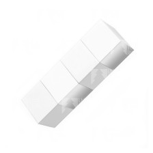 Наконечник Ø19 Магнум Белый/Хром