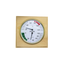 Термометр для бани и сауны СББ-2-1Д 2 в 1 банная станция гигрометр+термометр в дереве