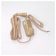 Шнур сетевой с диммером DM103- 200W золото 1,5+0,5м 230V