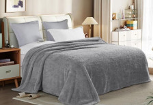 Плед 200х220 велсофт в чемодане Cleo Gammi 200/012-GAM