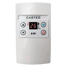 Терморегулятор EASTEC E 37 4 кВт белый накладной