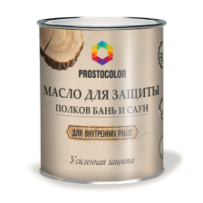 Масло для защиты полков бань и саун (0,75 л) Prostocolor