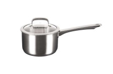 Ковш нержавеющий 1,5 л с крышкой LEON TM KUKMARA LN-LDL1516G