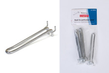 Двойной крючок длина 125 мм (в комплекте 5 штук)