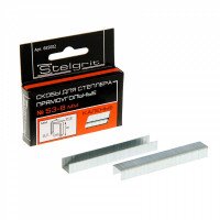 Скобы для сшивателя каленые 8мм 1000 шт тип 53 STELGRIT 655002