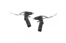 Ручки тормозные 5-361530 алюм V-брэйк/кантилев 2-4 пальца (100) сер-черные AR