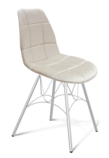 Стул SHT-ST29-С/S100 жемчужный/хром лак