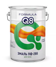 Эмаль ПФ-266 желто-коричневая (20кг) Formula Q8