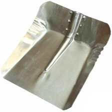 Лопата снеговая 320х295 ЛС-1 алюм  БЕЗ НАКЛАДКИ