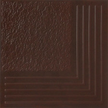 Ступень угловая (29.8x29.8) Каир 4У коричневый (Керамин, Беларусь)