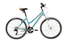 Велосипед STINGER 26" LATINA синий, сталь, размер 15", MICROSHIFT