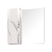 Зеркало со шкафчиком Era-70 Монте белый