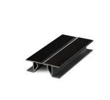 Мультиугол для цоколя h=150мм черный 006