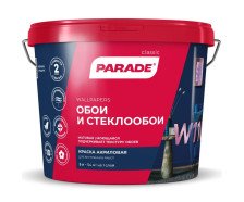Краска акриловая для обоев база А W110 (5л) Parade