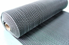 Покрытие грязезащитное ЗигЗаг 1,2м (серый) 5,5мм 1