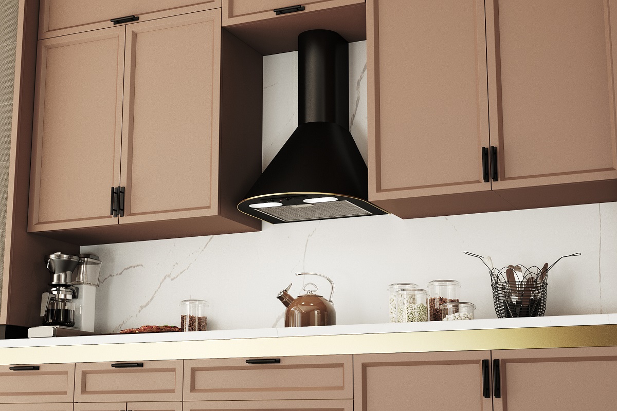 Белоснежная вытяжка