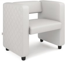 Кресло Йокки экокожа белый