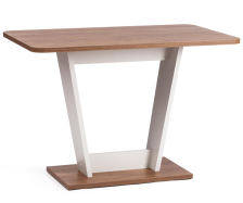 Стол обеденный TIBI (110х75см) Дуб Канзас/Пепел