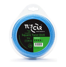 Леска для триммера TUSCAR Square Twist DUO 3х10 м Premium