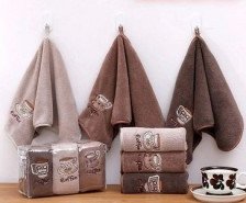 Салфетка микрофибра 25х50 Кофе Sonnet