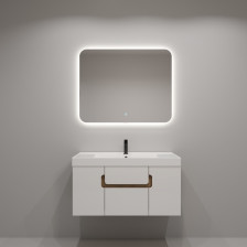 Тумба с раковиной Demi-100 подвесная